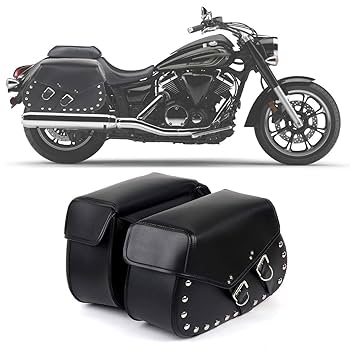Amazon | 2PCバイクサドルバッグ- LEAGUE&CO 特大PVC合成皮革
